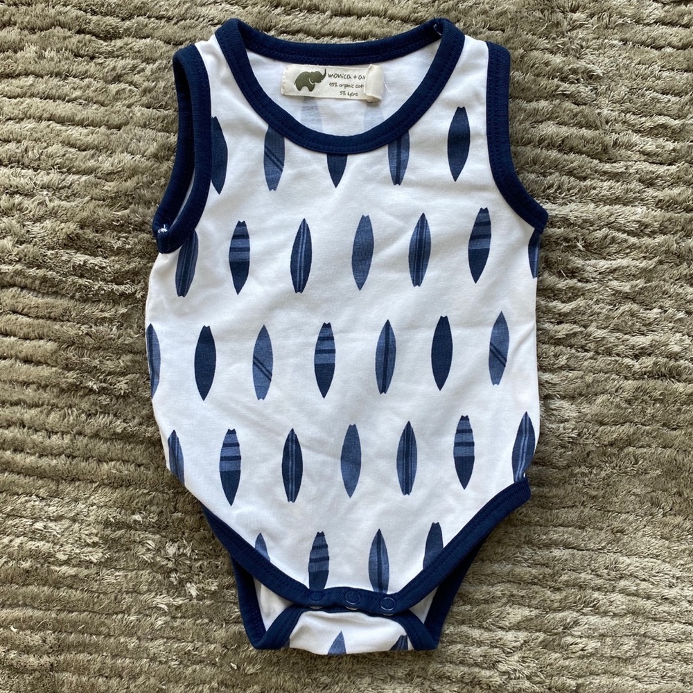 🏄‍♂️EUC Monica Andy Surfboard Sleeveless Bodysuit